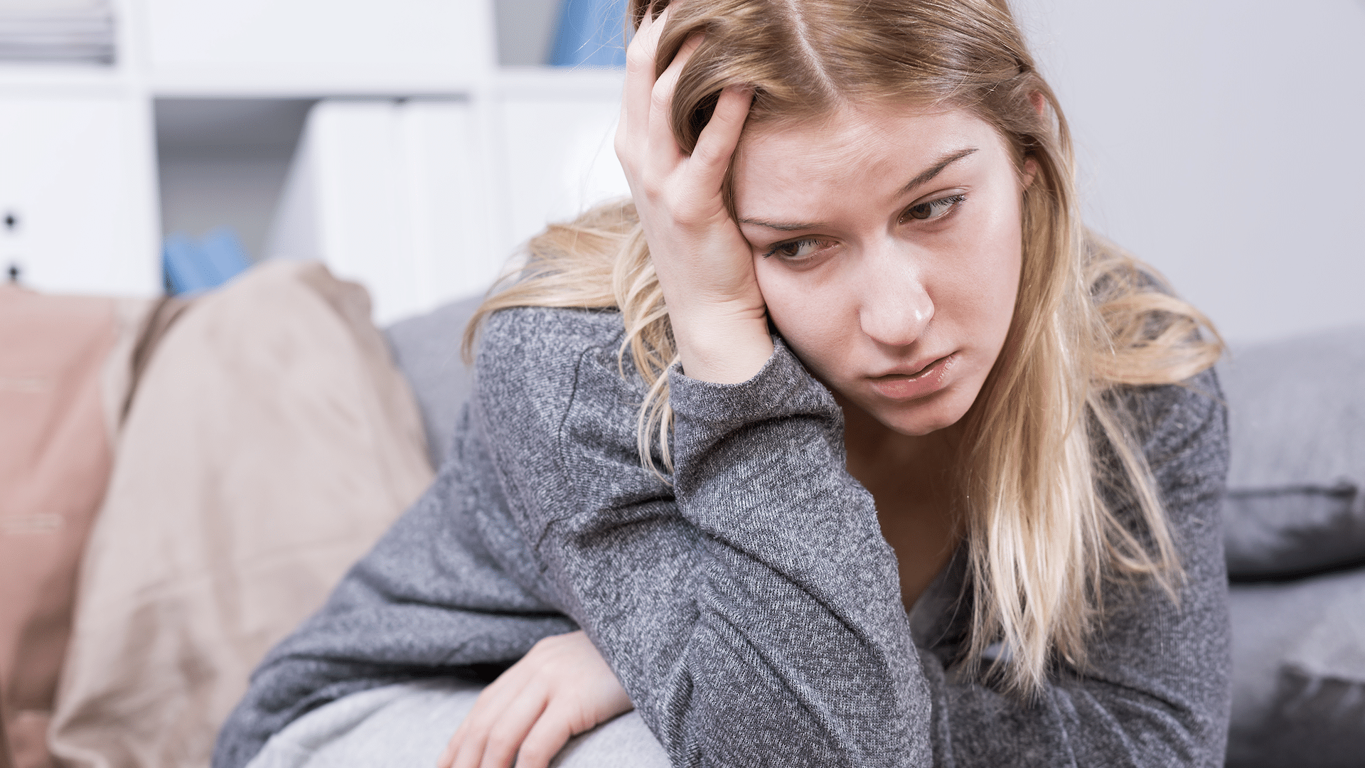 a woman experiences caregiver burnout
